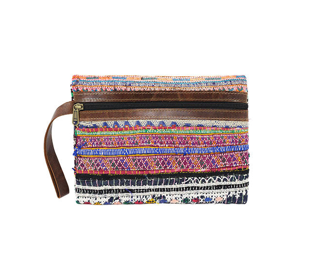 Vintage Sari Clutch