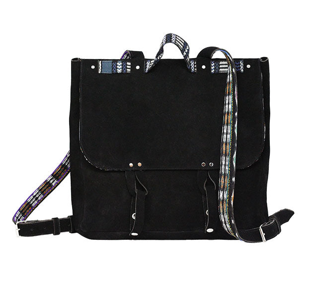 Guatemalan Satchel - Black