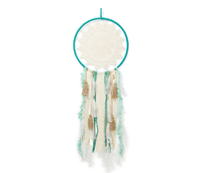 Large Dream Catcher - Turquoise