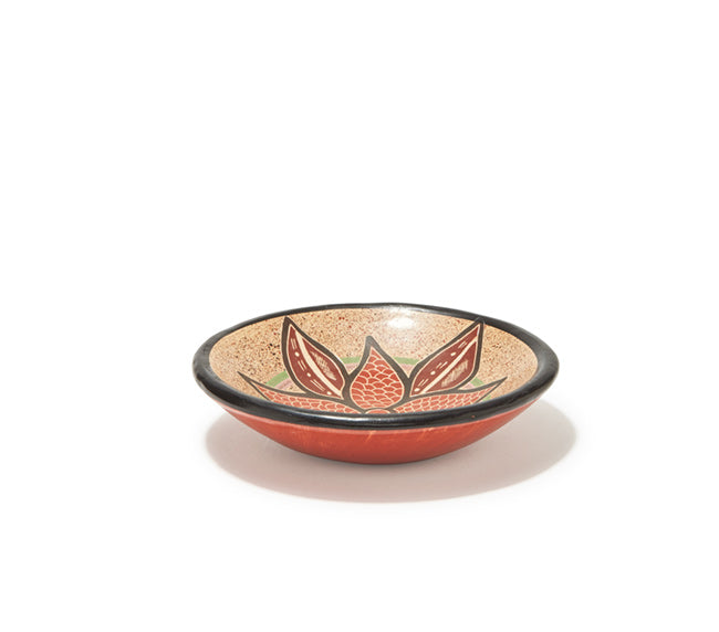 Guaitil 6" Bowl - Clay Flower