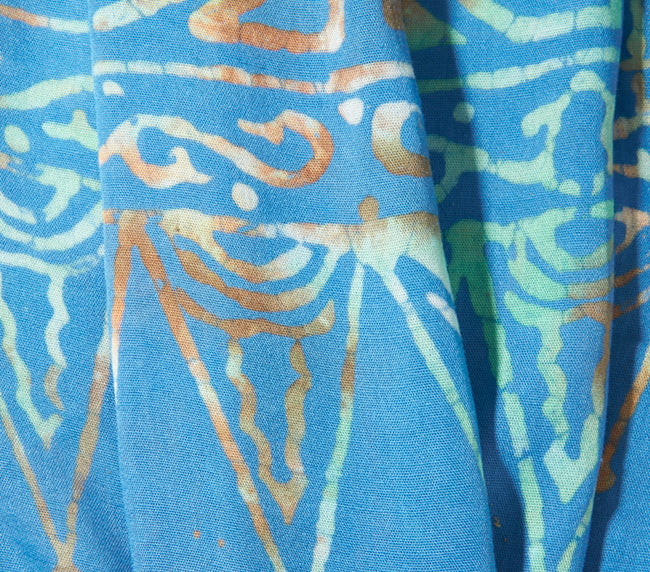 Aqua Geo Print Sarong