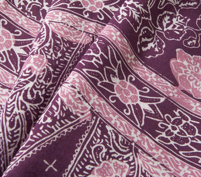 Purple Tassel Sarong