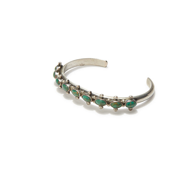 Turquoise Cuff - Horizontal Oval