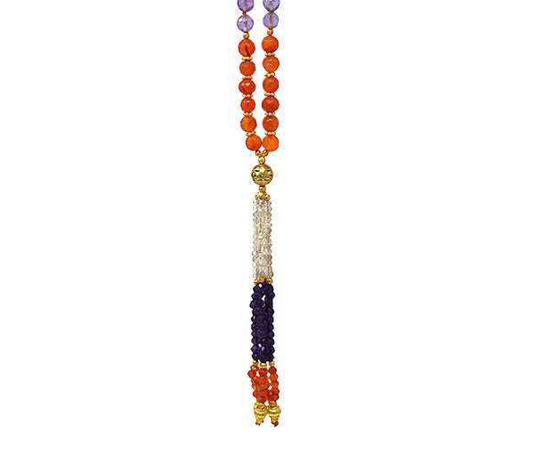 Amethyst & Citrine Mala