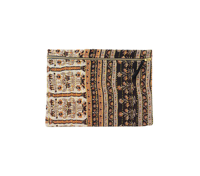 Small Kantha Pouch - Quilted