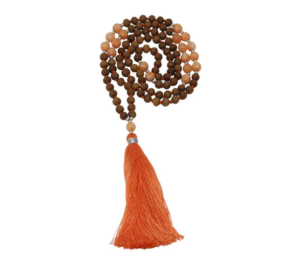 Morganite Mala