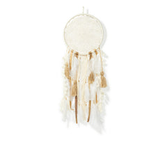 Medium Dream Catcher - Natural & Gold