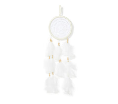 Mini Dream Catcher - White