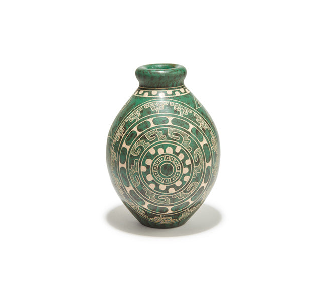Guaitil 6.5" Vase - Jade Geo