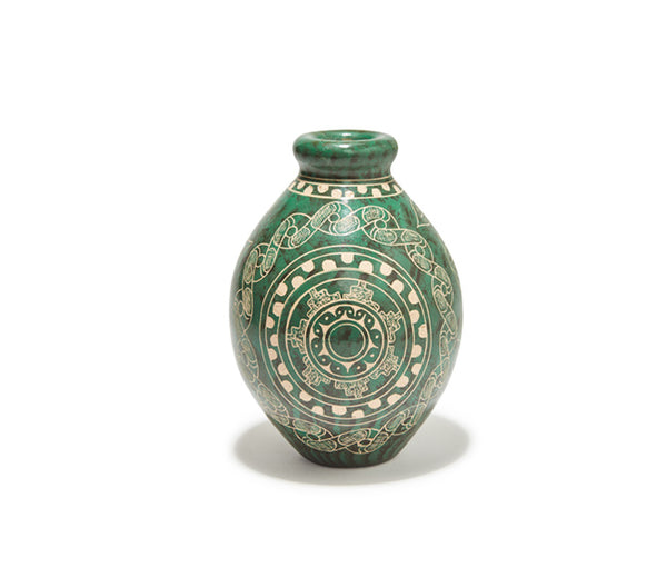 Guaitil 6.5" Vase - Jade Geo