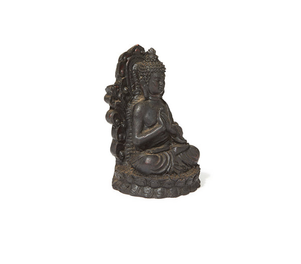 Hand Carved Wood Buddha