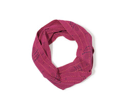 Infinity Scarf - Fuchsia Paisley