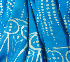 Indigo & Jade Droplet Sarong